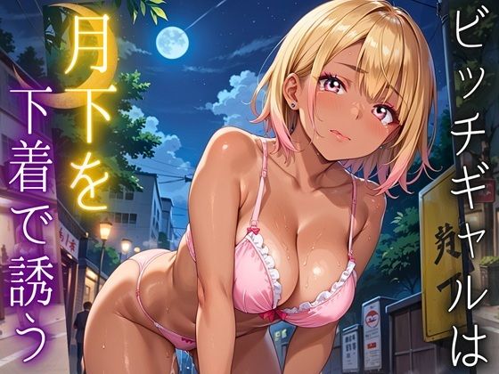 ビッチギャルは月下を下着で誘う・260枚