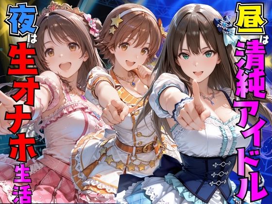 昼はアイドル夜は生オナホ生活渋●凛＆島●卯月＆本●未央